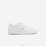 Lacoste נעלי ספורט סינתטיות של carnaby DZ4D0D3114 לבן 21 גרם ילדים