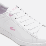 Lacoste נעלי ספורט סינתטיות של carnaby DZ4D0D3114 לבן 21 גרם ילדים - Image 6