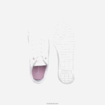 Lacoste נעלי ספורט סינתטיות של carnaby DZ4D0D3316 לבן 21 גרם זוטרים - Image 3