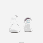 Lacoste נעלי ספורט סינתטיות של carnaby DZ4D0D3316 לבן 21 גרם זוטרים - Image 4