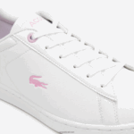 Lacoste נעלי ספורט סינתטיות של carnaby DZ4D0D3316 לבן 21 גרם זוטרים - Image 5