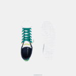 Lacoste נעלי ספורט סינתטיות של carnaby DZ4D0D3331 לבן/ירוק 082 זוטרים - Image 3