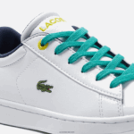 Lacoste נעלי ספורט סינתטיות של carnaby DZ4D0D3331 לבן/ירוק 082 זוטרים - Image 5