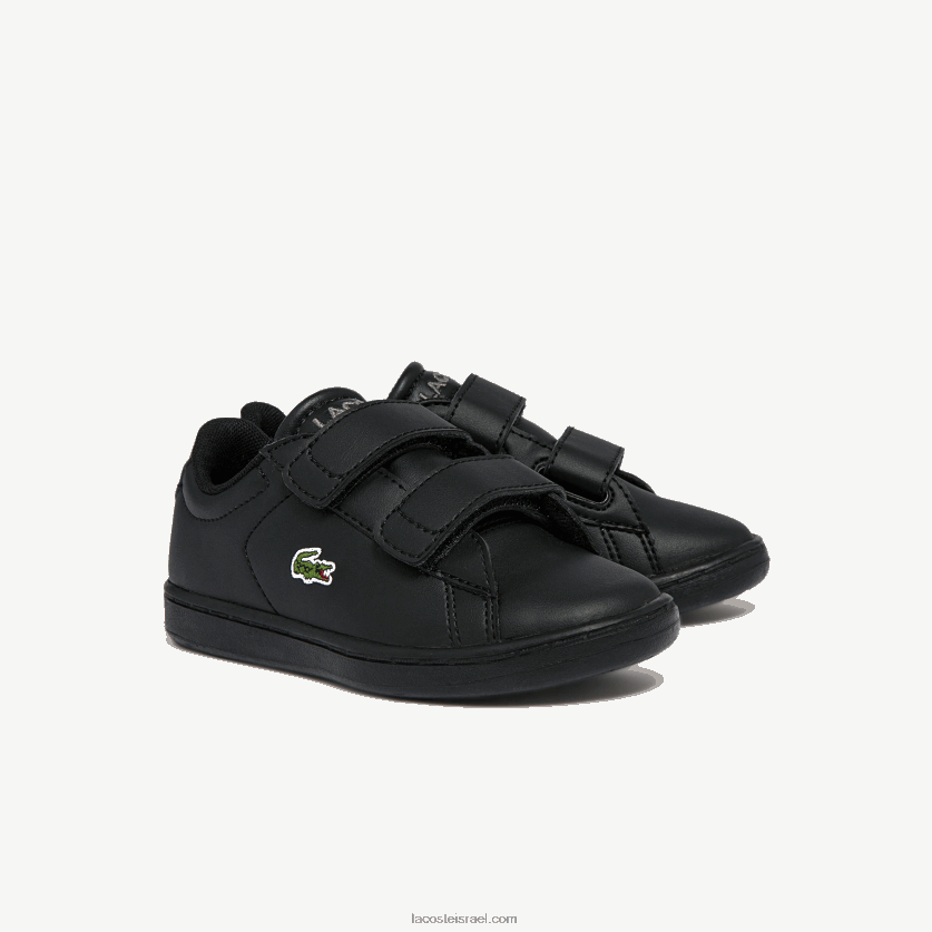 Lacoste נעלי ספורט סינתטיות של carnaby evo bl DZ4D0D2939 שחור 02h תינוקות - Image 2