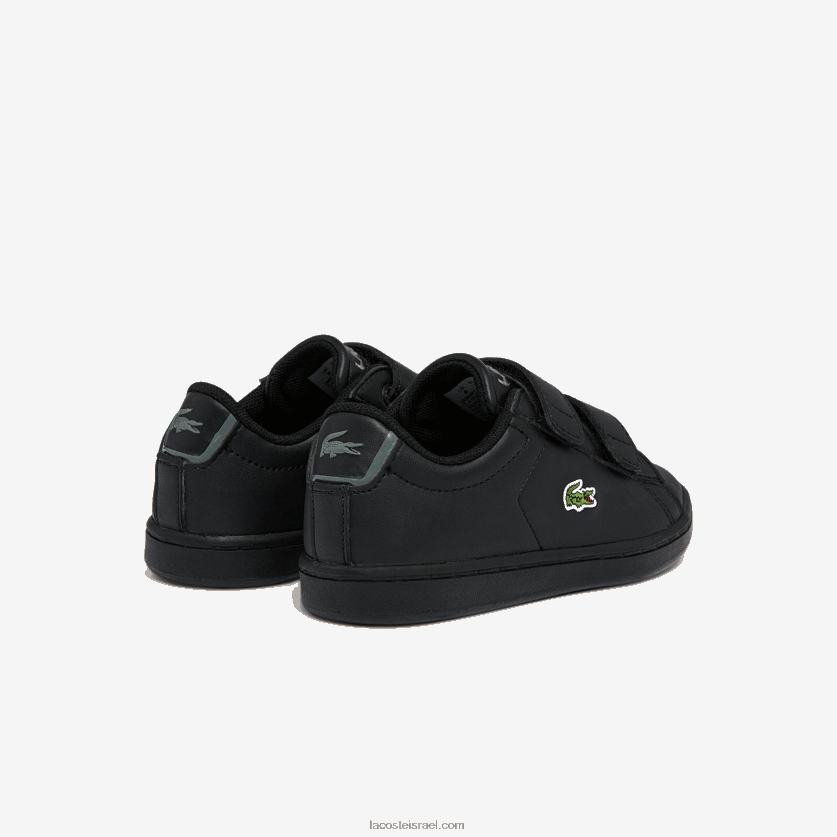 Lacoste נעלי ספורט סינתטיות של carnaby evo bl DZ4D0D2939 שחור 02h תינוקות - Image 3