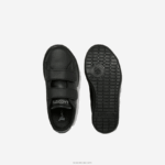 Lacoste נעלי ספורט סינתטיות של carnaby evo bl DZ4D0D2939 שחור 02h תינוקות - Image 4
