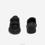 Lacoste נעלי ספורט סינתטיות של carnaby evo bl DZ4D0D2939 שחור 02h תינוקות - Image 5