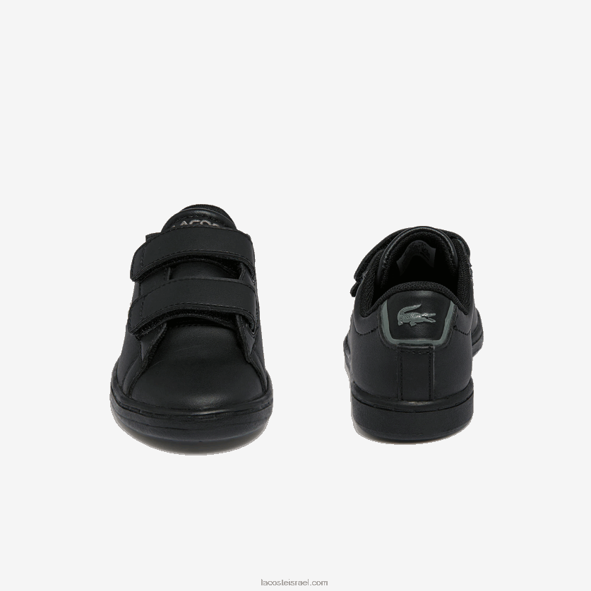 Lacoste נעלי ספורט סינתטיות של carnaby evo bl DZ4D0D2939 שחור 02h תינוקות - Image 5