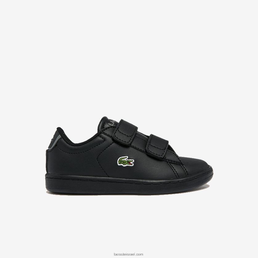 Lacoste נעלי ספורט סינתטיות של carnaby evo bl DZ4D0D2939 שחור 02h תינוקות - Image 1