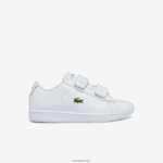 Lacoste נעלי ספורט סינתטיות של carnaby evo bl DZ4D0D2940 לבן 21 גרם תינוקות