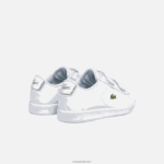 Lacoste נעלי ספורט סינתטיות של carnaby evo bl DZ4D0D2940 לבן 21 גרם תינוקות - Image 3