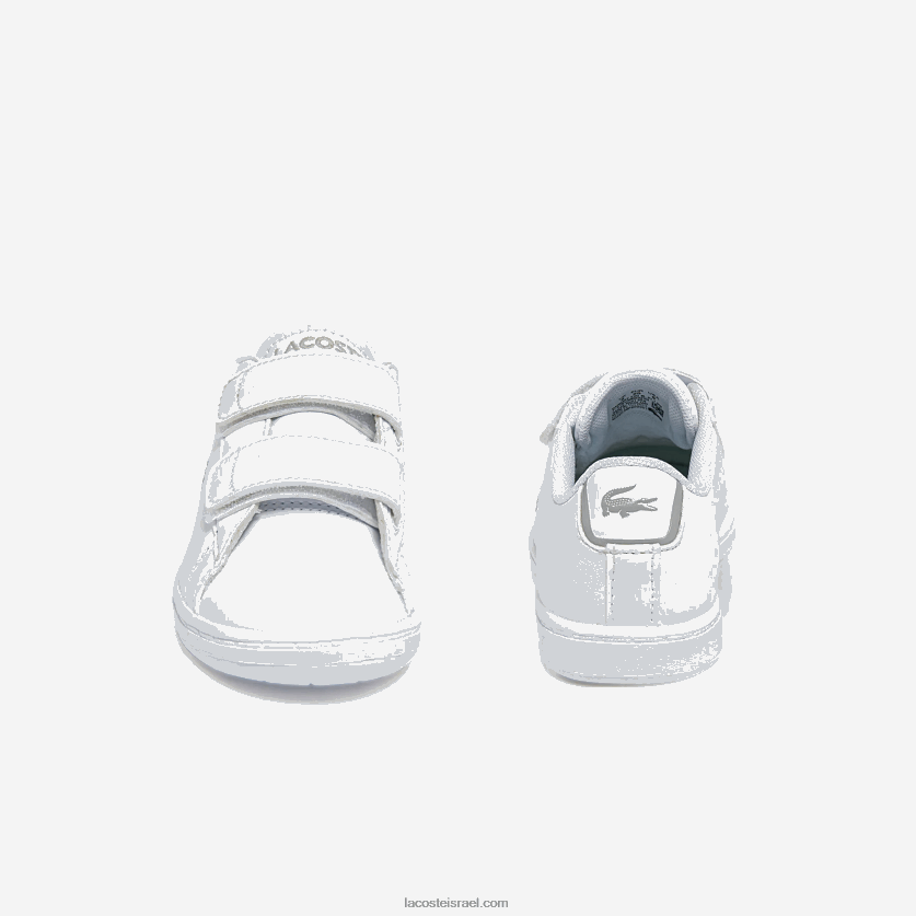 Lacoste נעלי ספורט סינתטיות של carnaby evo bl DZ4D0D2940 לבן 21 גרם תינוקות - Image 4