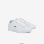 Lacoste נעלי ספורט סינתטיות של carnaby evo bl DZ4D0D3226 לבן 21 גרם ילדים - Image 2