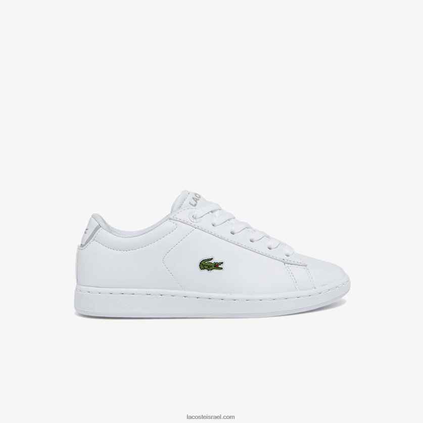 lacoste_d7a0d7a2d79cd799_d7a1d7a4d795d7a8d798_d7a1d799d7a0d7aad798d799d795d7aa_d7a9d79c_carnaby_evo_bl_dz4d0d3226_d79cd791d79f_21_d792.png Lacoste נעלי ספורט סינתטיות של carnaby evo bl DZ4D0D3226 לבן 21 גרם ילדים - Image 1