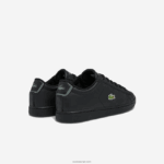 Lacoste נעלי ספורט סינתטיות של carnaby evo bl DZ4D0D3227 שחור 02h ילדים - Image 3