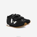 Lacoste נעלי ספורט סינתטיות של שותף DZ4D0D2965 שחור ולבן 312 תינוקות - Image 2