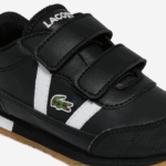 Lacoste נעלי ספורט סינתטיות של שותף DZ4D0D2965 שחור ולבן 312 תינוקות - Image 5