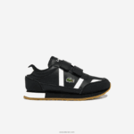 Lacoste נעלי ספורט סינתטיות של שותף DZ4D0D3239 שחור ולבן 312 ילדים