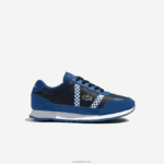 Lacoste נעלי ספורט סינתטיות של שותף DZ4D0D3310 נייבי וכחול nv1 זוטרים