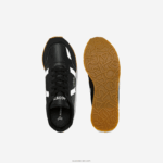 Lacoste נעלי ספורט סינתטיות של שותף DZ4D0D3318 שחור ולבן 312 זוטרים - Image 4