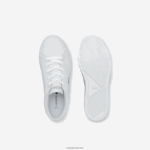 Lacoste נעלי ספורט סינתטיות של lerond DZ4D0D3116 לבן 21 גרם ילדים - Image 4