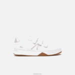 Lacoste נעלי ספורט סינתטיות l001 DZ4D0D3258 לבן וורוד b53 ילדים