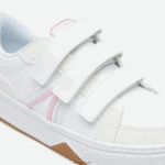 Lacoste נעלי ספורט סינתטיות l001 DZ4D0D3258 לבן וורוד b53 ילדים - Image 4