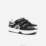 Lacoste נעלי ספורט סינתטיות l001 DZ4D0D3259 שחור ולבן 312 ילדים - Image 2