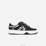 Lacoste נעלי ספורט סינתטיות l001 DZ4D0D3259 שחור ולבן 312 ילדים