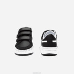 Lacoste נעלי ספורט סינתטיות l001 DZ4D0D3259 שחור ולבן 312 ילדים - Image 5