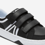 Lacoste נעלי ספורט סינתטיות l001 DZ4D0D3259 שחור ולבן 312 ילדים - Image 6
