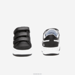 Lacoste נעלי ספורט סינתטיות l001 DZ4D0D3324 שחור ולבן 312 זוטרים - Image 4