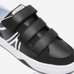 Lacoste נעלי ספורט סינתטיות l001 DZ4D0D3324 שחור ולבן 312 זוטרים - Image 6