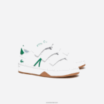 Lacoste נעלי ספורט סינתטיות l001 DZ4D0D3325 לבן/ירוק 082 זוטרים - Image 2