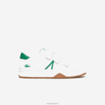 Lacoste נעלי ספורט סינתטיות l001 DZ4D0D3325 לבן/ירוק 082 זוטרים