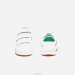 Lacoste נעלי ספורט סינתטיות l001 DZ4D0D3325 לבן/ירוק 082 זוטרים - Image 4