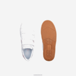 Lacoste נעלי ספורט סינתטיות l001 DZ4D0D3326 לבן וורוד b53 זוטרים - Image 4