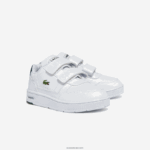 Lacoste נעלי ספורט סינתטיות t-clip DZ4D0D2942 לבן וירוק כהה 1r5 תינוקות - Image 2