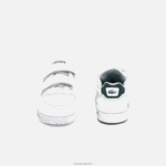 Lacoste נעלי ספורט סינתטיות t-clip DZ4D0D2942 לבן וירוק כהה 1r5 תינוקות - Image 5
