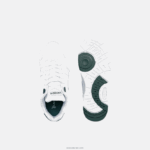 Lacoste נעלי ספורט סינתטיות t-clip DZ4D0D3115 לבן וירוק כהה 1r5 ילדים - Image 4