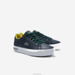 Lacoste נעלי ספורט עם עקב סינטטי של Powercourt DZ4D0D3332 נייבי וירוק 2s3 זוטרים - Image 2