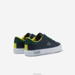 Lacoste נעלי ספורט עם עקב סינטטי של Powercourt DZ4D0D3332 נייבי וירוק 2s3 זוטרים - Image 3
