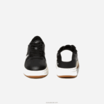 Lacoste נעלי ספורט עם עקבים מעור l001 DZ4D0D1881 שחור ולבן 454 גברים - Image 5