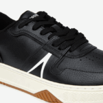 Lacoste נעלי ספורט עם עקבים מעור l001 DZ4D0D1881 שחור ולבן 454 גברים - Image 6