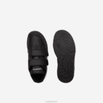 Lacoste נעלי ספורט צבעוניות סינתטיות t-clip DZ4D0D2934 שחור 02h תינוקות - Image 4
