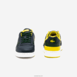 Lacoste נעלי ספורט צבעוניות סינתטיות t-clip DZ4D0D3315 נייבי וירוק 2s3 זוטרים - Image 5