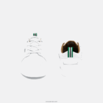 Lacoste נעלי ספורט צווארון מחורר מעור bayliss DZ4D0D1759 לבן 21 גרם גברים - Image 5