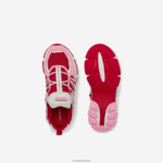 Lacoste נעלי ספורט קולורבלוק טקסטיל l003 DZ4D0D2754 ורוד ולבן f50 נשים - Image 4