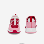 Lacoste נעלי ספורט קולורבלוק טקסטיל l003 DZ4D0D2754 ורוד ולבן f50 נשים - Image 5