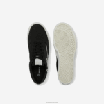 Lacoste נעלי ספורט קנבס עם תחרה לשרת DZ4D0D2716 שחור ולבן 454 נשים - Image 4
